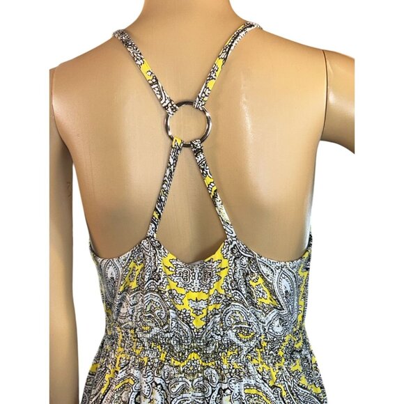 International Concepts Womens Paisley Print Handkerchief Dress Size L Boho Lagen - Picture 8 of 10